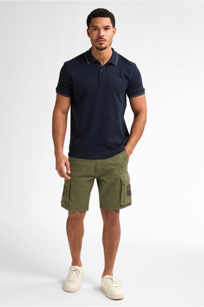 CLASSIC POLO AQUA M 1050 POL919 5178 Navy Blue